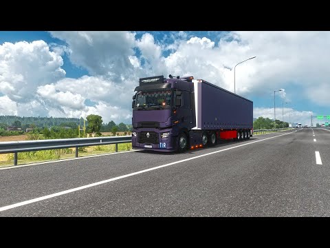 Epic Euro Truck Simulator 2 Journey: Renault Range T Evo 4K Load Transport Tips & Mods - Greece DLC