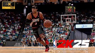 NBA 2K25 | Allen Iverson Highlights Mix | PS5 4K UHD