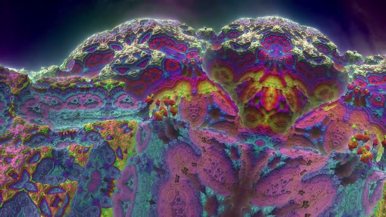 Psychedelic Trippy 4K 60 FPS Hidden Dimensions Fractal