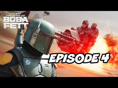 Book of Boba Fett Episode 4 TOP 10 Breakdown and The Mandalorian Star Wars Easter Eggs