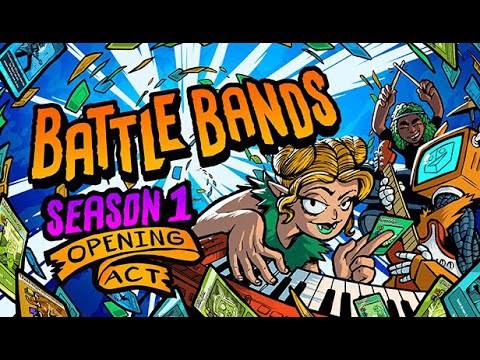 Battle Bands: Rock & Roll Deckbuilder Early Access Gameplay (Drummer Rat is Hilarious)