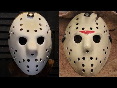 Make a Friday the 13th Part 6 Jason Mask - DIY Painting Tutorial