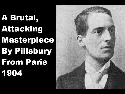 Harry Nelson Pillsbury vs Georg Marco - Paris (1900) #15
