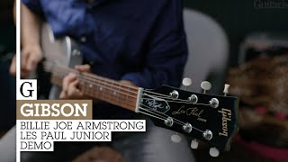 Video thumbnail for Gibson Billie Joe Armstrong LP Jnr Demo by Guitarist