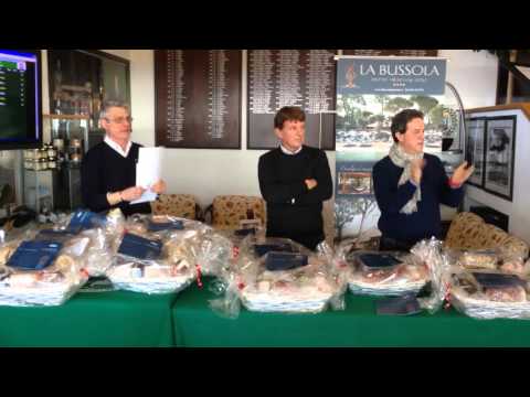Premiazione gara " 1ª PRO AM HOTEL LA BUSSOLA PUNTA ALA 2016" G.C.Punta Ala 21.02.2016