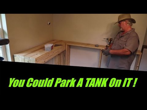 DIY  HOW TO BUILD a Large Wood Aquarium Stand For Many Tanks in our new Fish Room