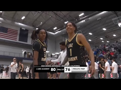 Link Academy outlasts Prolific Prep 80-76 in double overtime to secure a spot in 2024 semifinals