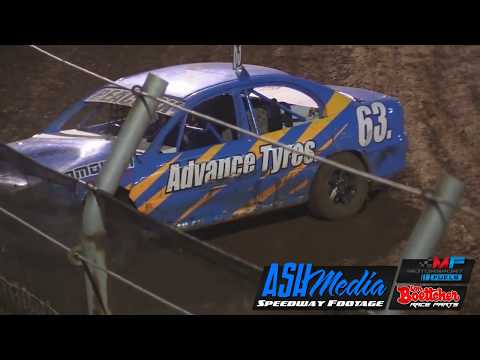Street Stocks: 2017 Australian Title A-Main Highlights - Kingaroy Speedway