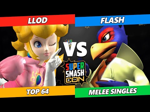 SSC 2023 - LLOD (Peach) Vs. Flash (Falco) Smash Melee Tournament