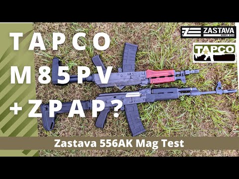 Tapco M85PV Mag in ZPAPs - Zastava ZPAP 556 AK Magazine Series S2E03
