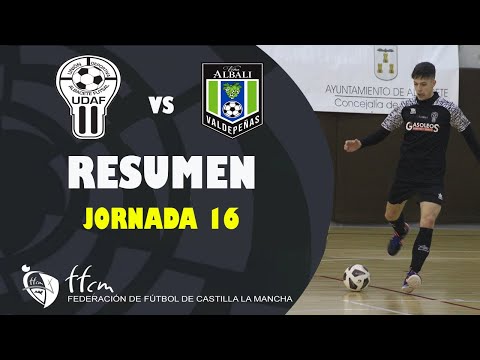 RESUMEN UDAF AFANION - VIÑA AL. VALDEPEÑAS B /  (3-3) / JORNADA 16 / TERCERA DIVISION / Temp. 22/23