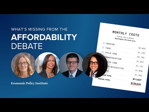 What's missing from the affordability debate: A webinar from ...