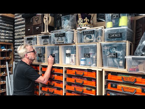 How Adam Savage Makes Use of IKEA Shop Bins