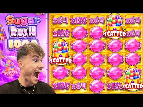 SUGAR RUSH 1000 WOULDN'T STOP PAYING... (INSANE PROFIT)