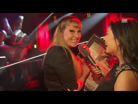 Nicole Bernegger erhält eine Goldene Schallplatte - The Voice of Switzerland 2014