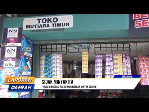 Polisi Ukur Ulang Takaran MinyaKita
