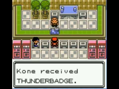 Pokemon Crystal World Walkthrough Part 128 - Lt. Surge