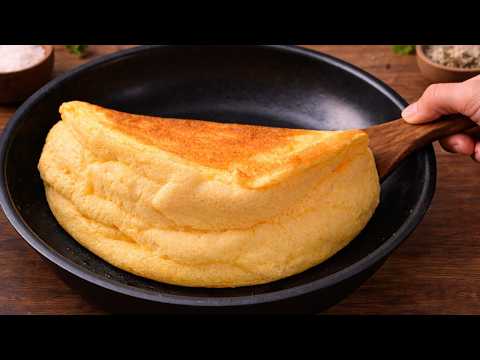 Stop Frying Eggs the Old Way! Try This 5-Star Hotel Fluffy Egg Trick! | Top DIY