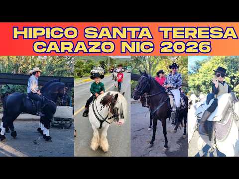 1mer parte desfile hípico Santa Teresa - Carazo - Nicaragua 2026