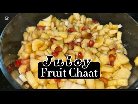 Juicy Fruit Chaat Recipe | Fruit Chaat Recipe | Arshia’s Kitchen