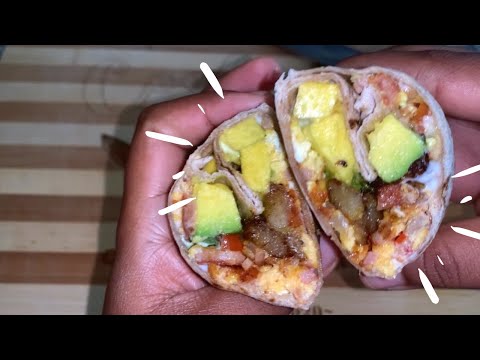 Low Budget Breakfast | Cheap breakfast in Jamaican| Easy Breakfast Wrap