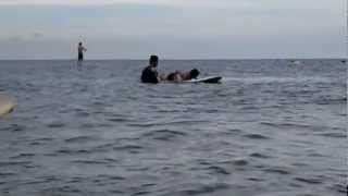 preview picture of video 'Surfing at Cloud 9 Siargao'