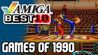 Amiga Best 10 | Games Of 1990 #retrogaming