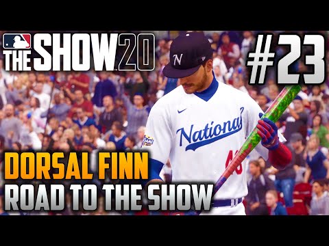 MLB The Show 20 Road to the Show | Dorsal Finn (Catcher) | EP23 | WE MADE THE HOME RUN DERBY!