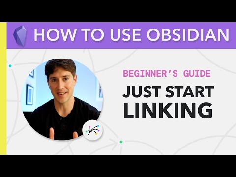 Obsidian for Beginners: Just Start. Now. (6/6) — How to Use the Obsidian App for Notes