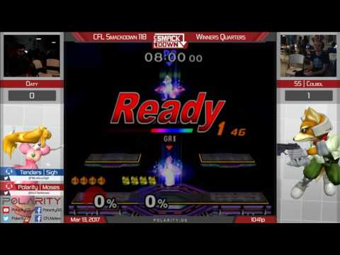 CFL Smackdown 118 Melee - Oaty (Peach) vs SS Colbol (Fox) - Winners Quarters