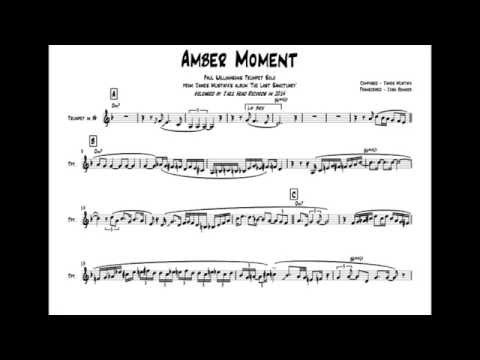 Amber Moment - Paul Williamson's Trumpet Solo Transcription