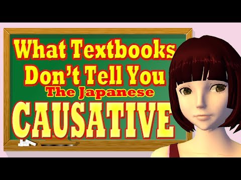 Japanese causative verbs: how they really work
