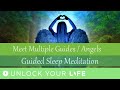Sleep Meditation Meet Your Spirit Guides / Angels for Guidance on Work, Love, Abundance