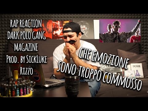 RAP REACTION • DARK POLO GANG - MAGAZINE (Prod. by SickLuke) • Rizzo