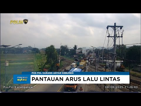 NTMC POLRI - PANTAUAN ARUS LALU LINTAS SIANG 08/08/25