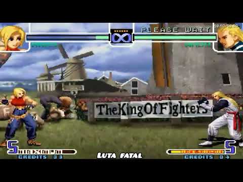 Kof 2002 basico Combo Blue mary, Vice, Andy | Luta Fatal