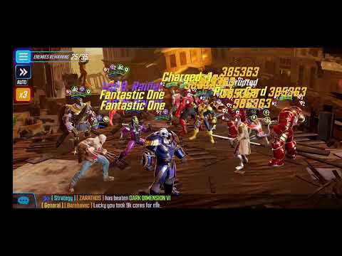 Marvel Strike Force Dark Dimension 7 Node 3