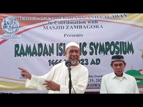 RAMADAN SYMPOSIUM 2023 KAHALGAAN SIN KASUTSIHAN