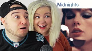 TAYLOR SWIFT - MIDNIGHTS ALBUM REACTION | COUPLE REACTS