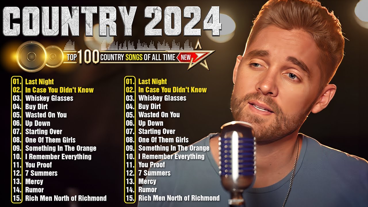 Country Music 2024 Collection🪕Chris Stapleton, Morgan Wallen, Zach Bryan, Jordan Davis, Brett Young