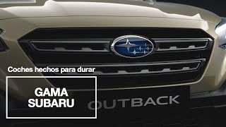 Gama SUV Subaru: coches hechos para durar Trailer