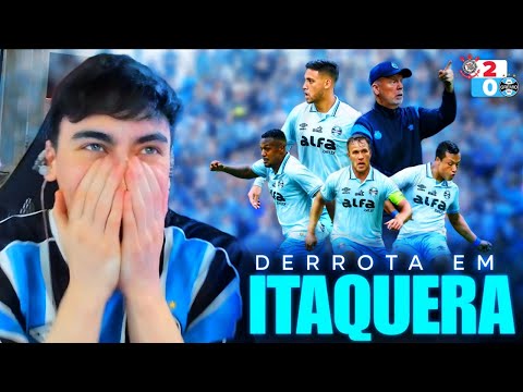 CHORUME REAGE A CORINTHIANS 2X0 GRÊMIO!!! UM JOGO DE ARTHUR MELO CONTRA 11.....