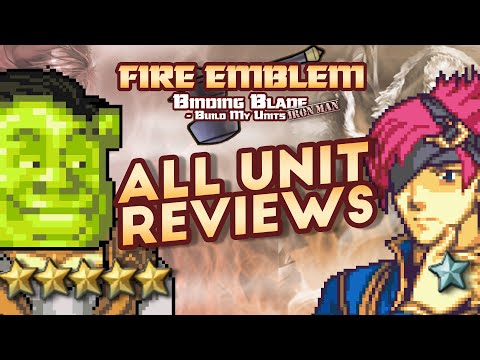 Rating ALL The Fire Emblem 6 Units My Chat Created