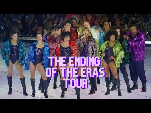 Taylor Swift Eras Tour Ending and Firework Show