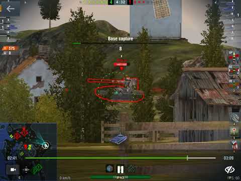 Wot blitz (shorts):  Fv215b183 vs Grille15