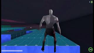 When you wallslide on blueline