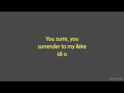 Mr Eazi - Surrender ft. Simi (Lyrics)
