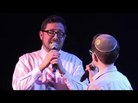 Dovid Pearlman - Father and Son Duet at Oorah's Annual Chanukah Event