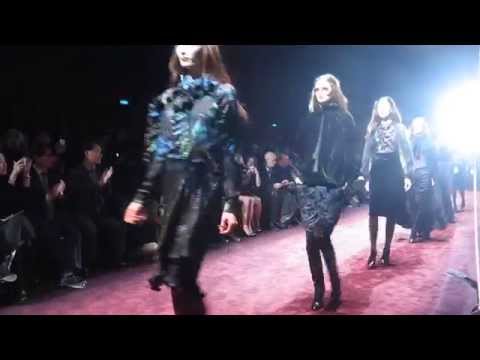 Finale of the f/w 2012-13 Gucci show