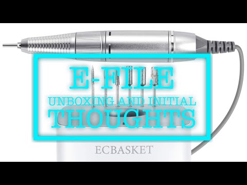 EC BASKET E-FILE UNBOXING AND INITIAL THOUGHTS. BEGINNER FRIENDLY.